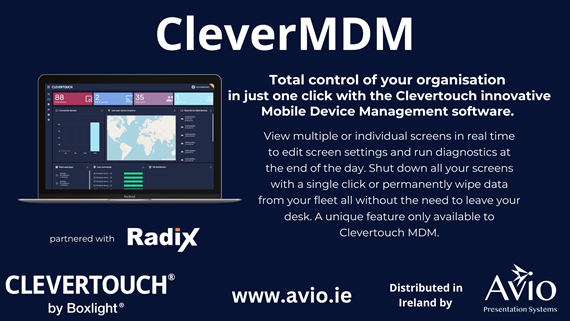 Clevertouch Mobile Device Management (MDM) Image