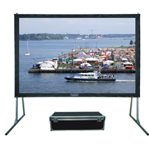 4.04m Sapphire Rapidfold Front Projection Screen 16:10