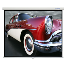 2.4m Sapphire Premium Slow Retraction Manual Screen 1:1