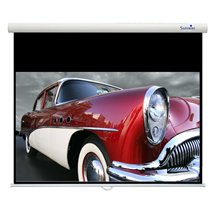 2.4m Sapphire Premium Slow Retraction Manual Screen 16:10