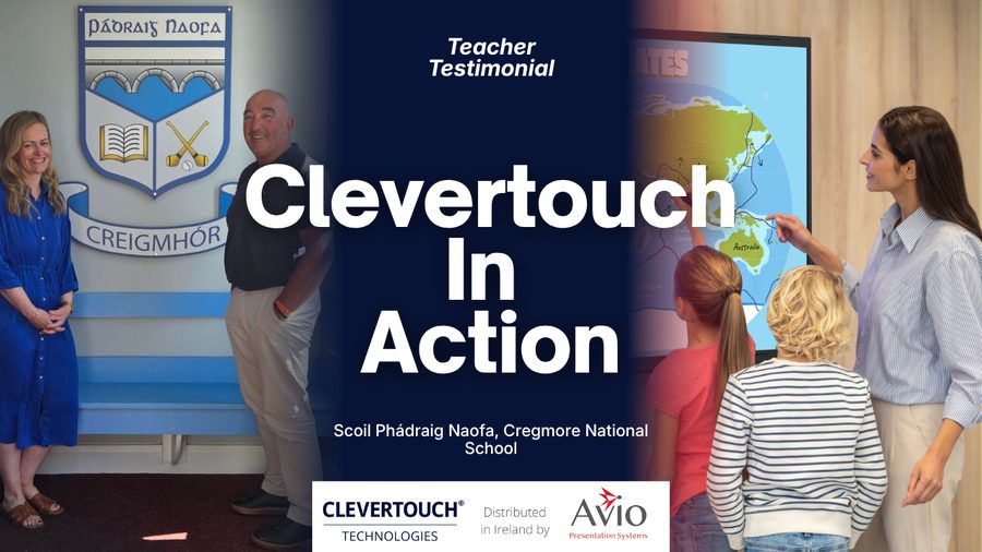 Clevertouch at Cregmore National School - teacher testimonial video